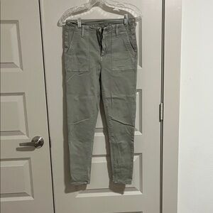 American Eagle Outfitters Light Green Super Stretch Jeans